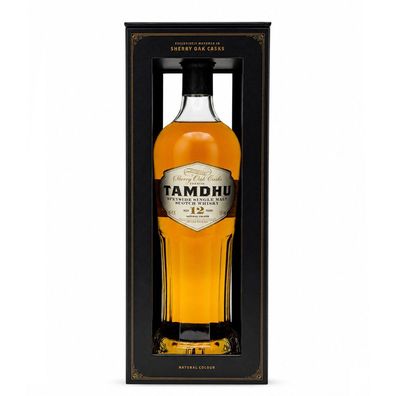 Tamdhu Speyside Single Malt Scotch Whisky 12 Years, 43% Vol. 0,7 l