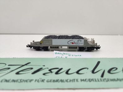 Hobbytrain N DC H23051 Schotterwagen GUP "Bellinzona" Xas73 / 141-8 / SBB