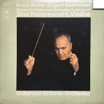 CBS S 61 001 - Ludwig van Beethoven, Bruno Walter, Zino Francescatti, Columbia S