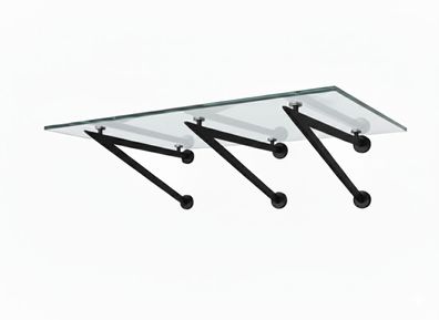 Glaszentrum Hagen 200x90 cm Glasvordach Klar BK-V3