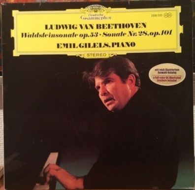 Deutsche Grammophon 2530 253 - Ludwig van Beethoven, Emil Gilels - Waldsteinsona