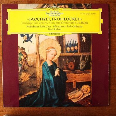 Deutsche Grammophon 136 498 - Johann Sebastian Bach, Münchener Bach-Chor, Münc