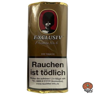 Exclusiv Mixture No. 6 Pfeifentabak 50g Pouch