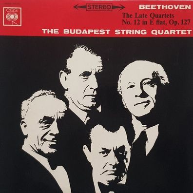 CBS SBRG 72100 - Ludwig van Beethoven, Budapest String Quartet - The Late Quarte