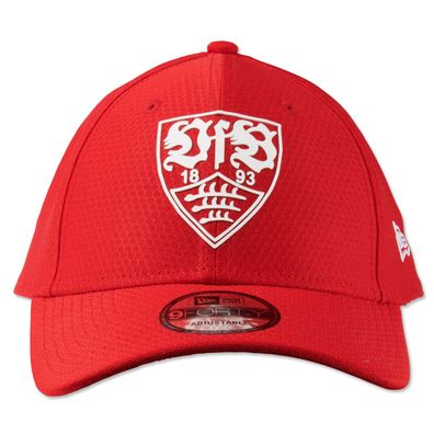 VfB Stuttgart New Era Cap Casual Hexagon rot
