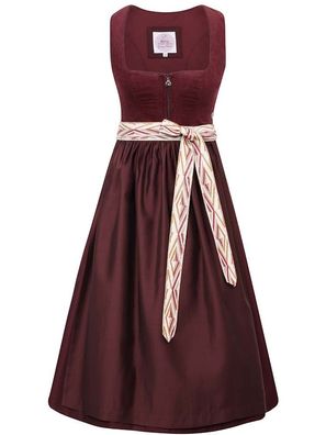 Dirndl Freudensee 70cm Länge wine