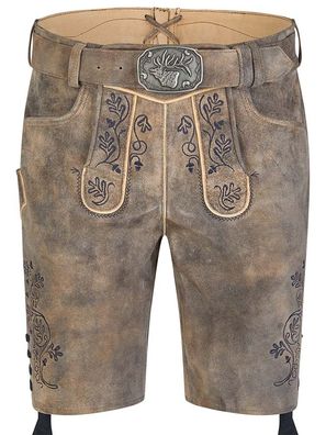 Lederhose Kandersteg walzer Stick blau