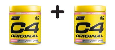 2 x Cellucor C4 Original (60 serv) Strawberry Margarita