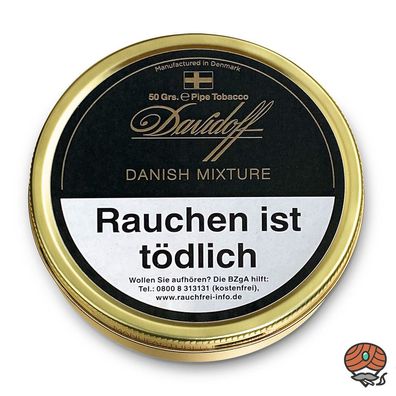 Davidoff Danish Mixture Pfeifentabak 50g Dose