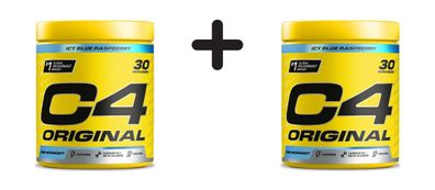 2 x Cellucor C4 Original (30 serv) Icy Blue Razz