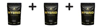 3 x Peak Hybrid Protein (900g) Cookie Dough