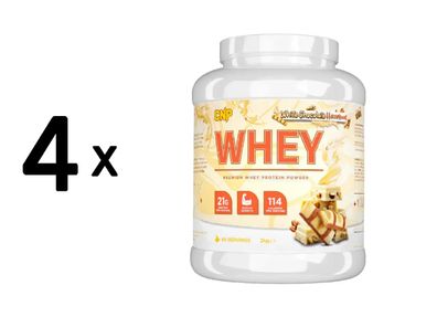 4 x CNP Whey (2000g) White Chocolate Hazelnut