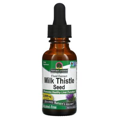 Milk Thistle Seed Extract, 2000mg - 30 ml