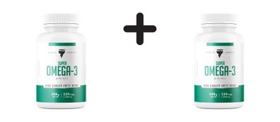 2 x Trec Nutrition Super Omega-3 (120 Caps)