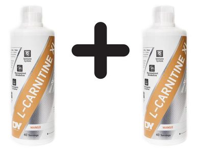 2 x Dorian Yates Liquid L-Carnitine XL, Mango - 1000 ml