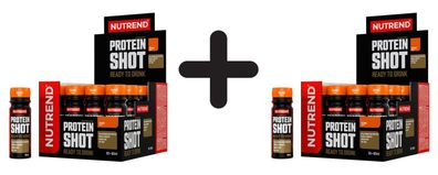 2 x Nutrend Protein Shot, Orange - 20 x 60 ml