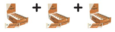 3 x Myprotein Layered Bars (12x60g) Chocolate Peanut Pretzel