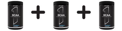 3 x Rule One BCAA, Blue Raspberry - 510g