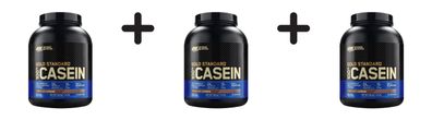 3 x Optimum Nutrition 100% Casein Gold Standard (1818g) Chocolate Supreme