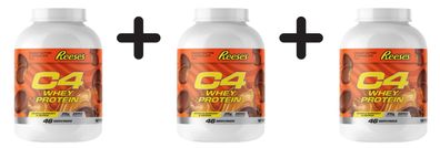 3 x Cellucor C4 Whey Protein, Peanut Butter & Chocolate Reese's - 1700g