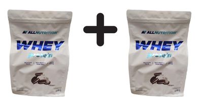 2 x Allnutrition Whey Protein, Cookie Cream - 2270g
