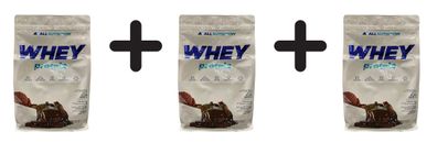 3 x Allnutrition Whey Protein, Chocolate - 2270g