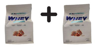 2 x Allnutrition Whey Protein, Caramel Ice Cream - 2270g