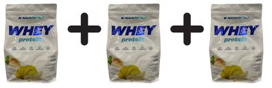 3 x Allnutrition Whey Protein, Banana - 2270g