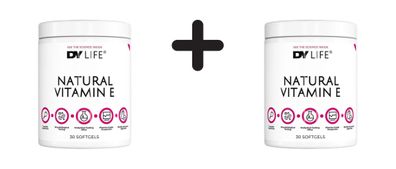 2 x Dorian Yates DY LIFE Natural Vitamin E - 30 softgels