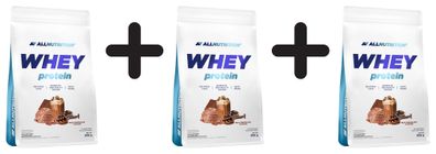 3 x Allnutrition Isolate Protein, Milk Chocolate - 908g
