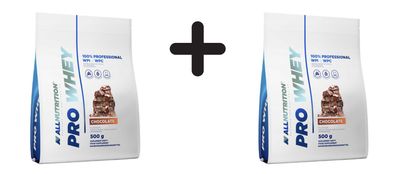2 x Allnutrition Pro Whey, Chocolate - 500g