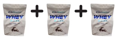 3 x Allnutrition Whey Protein, Cookie Cream - 2270g
