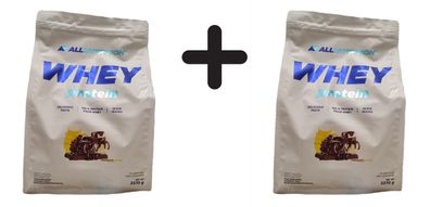 2 x Allnutrition Whey Protein, Chocolate Banana - 2270g