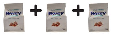 3 x Allnutrition Whey Protein, Caramel Ice Cream - 2270g
