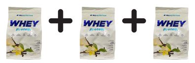 3 x Allnutrition Whey Protein, Vanilla - 2270g