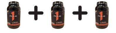 3 x Rule One Rule1 Protein, Birthday Cake - 899g