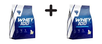 2 x Trec Nutrition Whey 100 (2275g) Vanilla