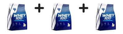 3 x Trec Nutrition Whey 100 (2275g) Vanilla