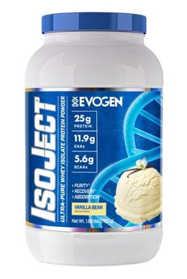 IsoJect, Vanilla Bean (EAN 810121056646) - 750g