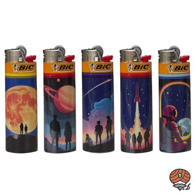 5 BIC Maxi Eyes to the Sky Feuerzeuge verschiedene Farben 5x nicht wählbar