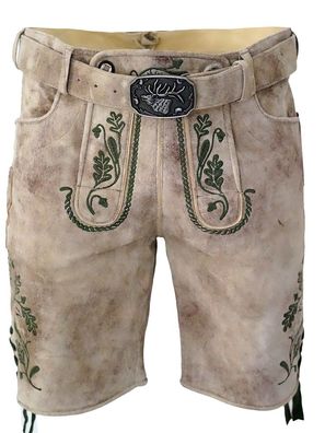 Lederhose Garvin birke Stick grün