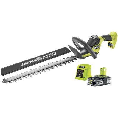 ONE+ Akku-Heckenschere RY18HT50A-125, 18Volt (grün/schwarz, Li-Ionen Akku 2,5Ah)