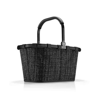 reisenthel Einkaufskorb carrybag boucl&eacute; black schwarz BK7094 22L boucle