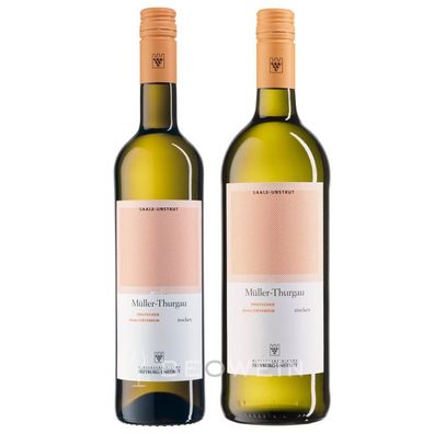 Freyburg-Unstrut Müller-Thurgau Trocken - Weißwein, Saale-Unstrut