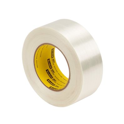 3M 8981 Filament-Klebeband Hochleistung 19 mm x 50 m transluzent 48er Pack