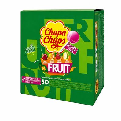 Chupa Chups Fruit / Frucht Lollipops 50x 12g