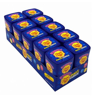 Chupa Chups Magic Cubes Bubble Gum 10x 86g