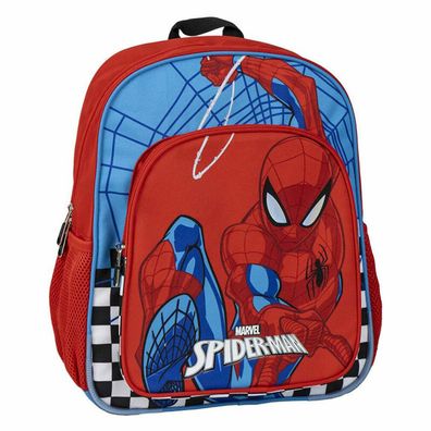 Spider-Man mittlerer Rucksack ( lau & rot) 38 cm