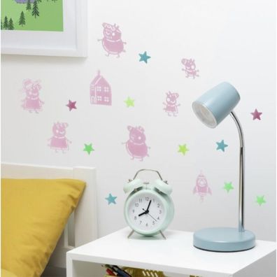 Peppa Pig leuchtet im Dunkeln Wandaufkleber