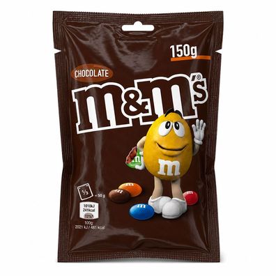 M&M's Chocolate, Schokolinsen 150g Beutel